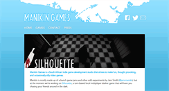 Desktop Screenshot of manikingames.com